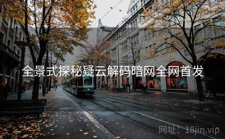 全景式探秘疑云解码暗网全网首发